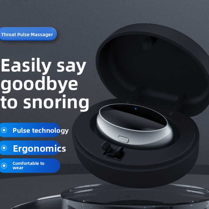 Wireless Throat Massager for Snoring Relief